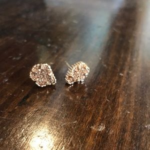 Kendra Scott Tessa Stud Earrings - Rose gold studs